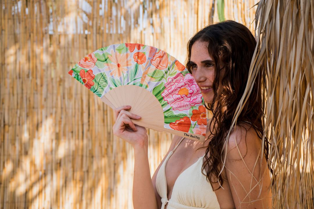 Secret Garden Hand Fan