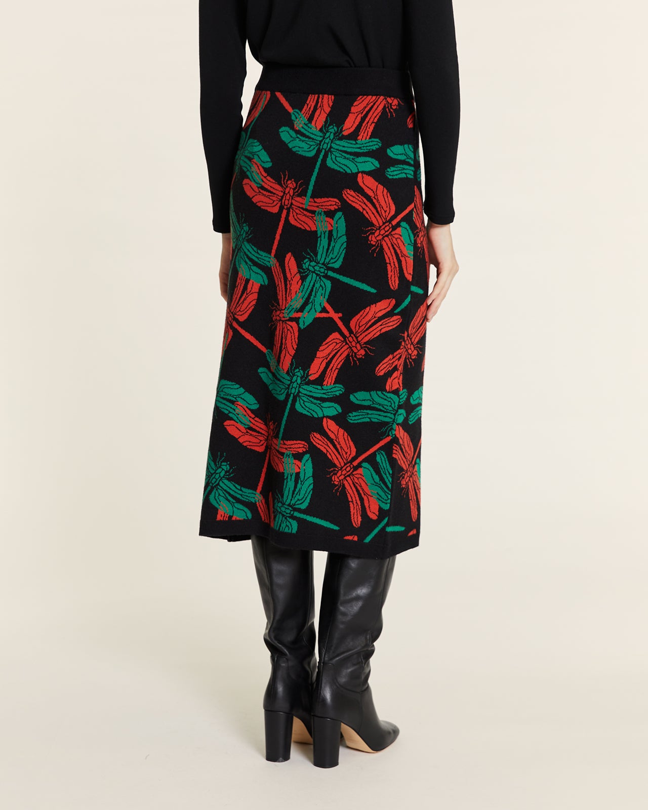 DRAGONFLY KNIT SKIRT