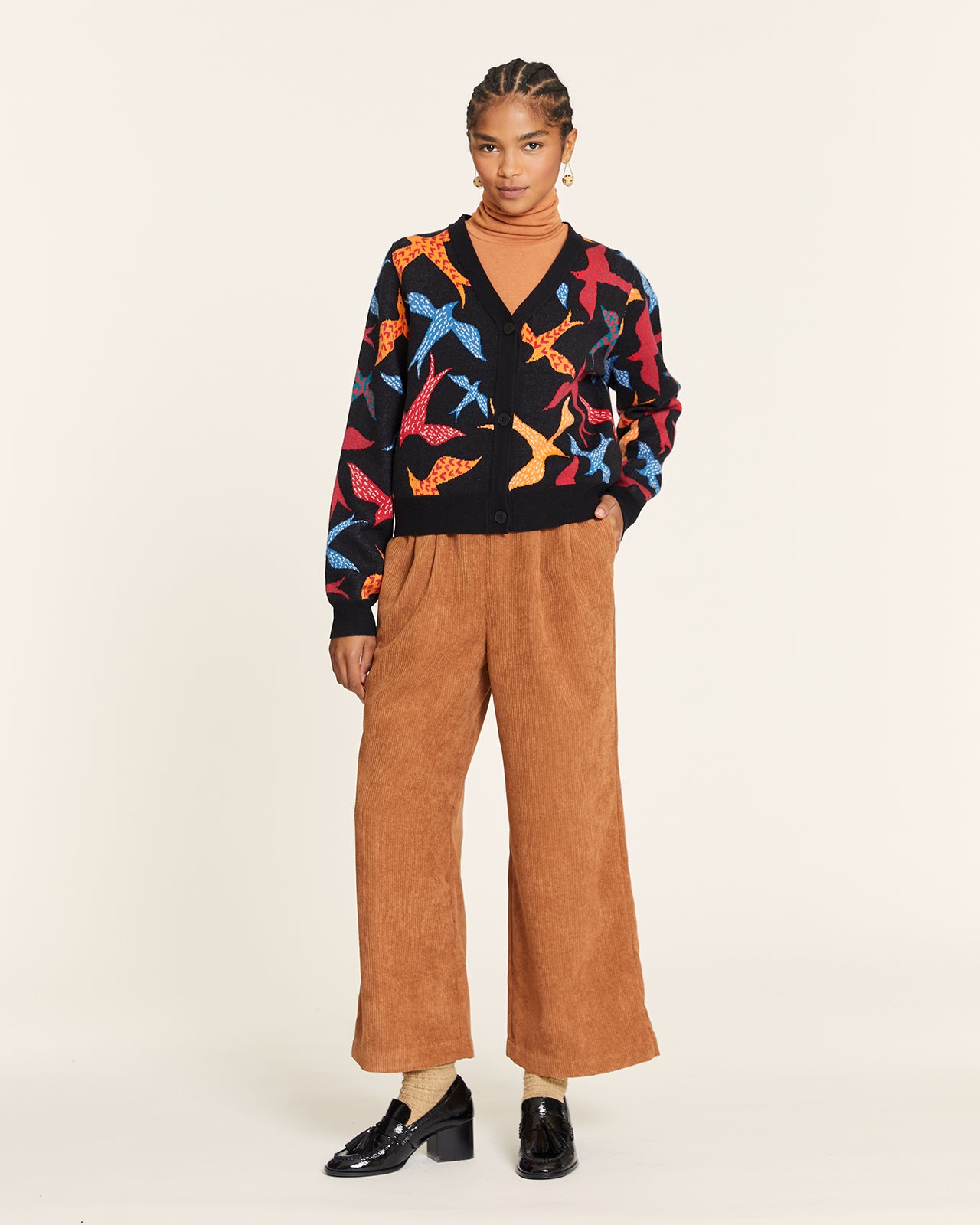 TOFFE CORDUROY PANTS WITHOUT CLOSURE