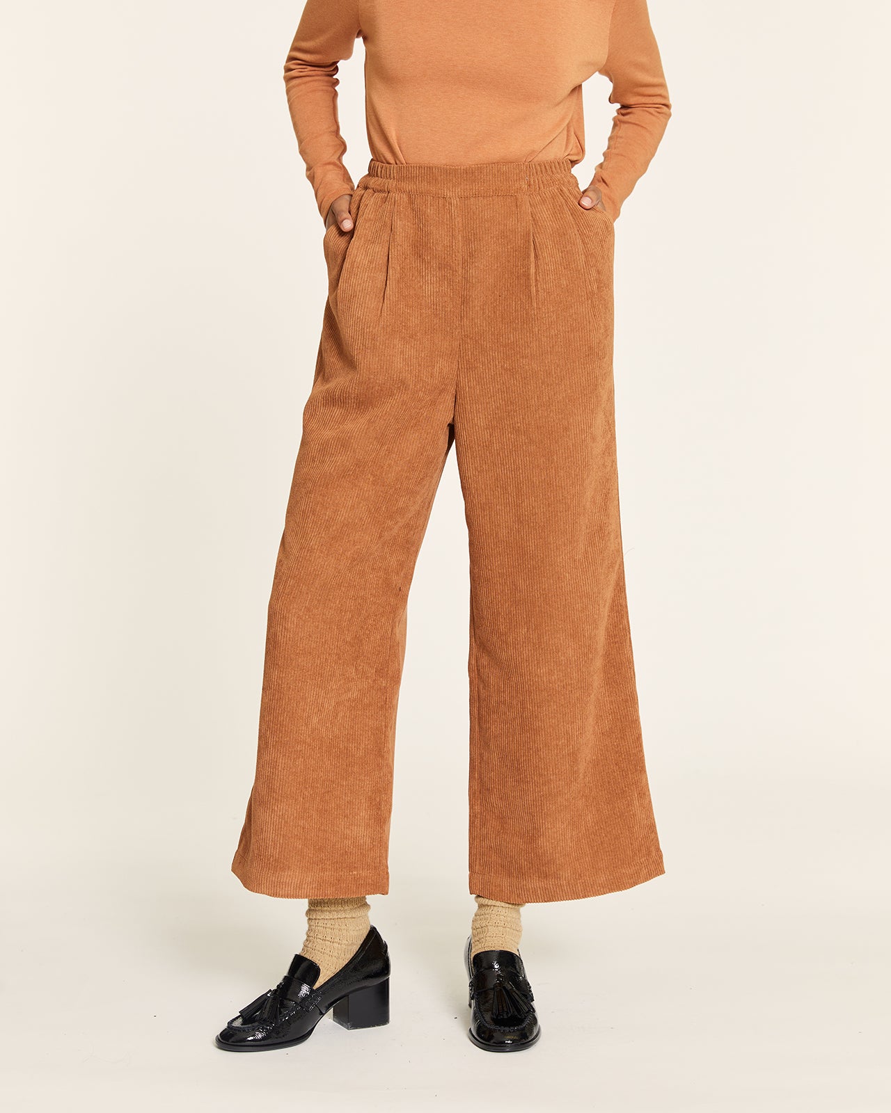 TOFFE CORDUROY PANTS WITHOUT CLOSURE