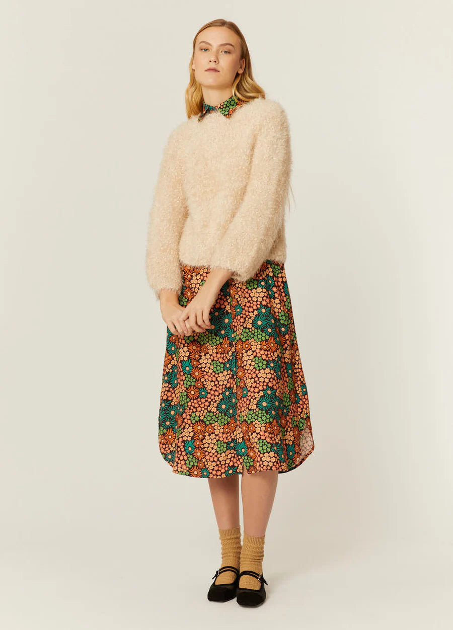 JERSEY LUREX CREMA