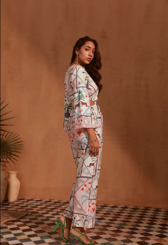 Ella Jumpsuit- Tropical Party