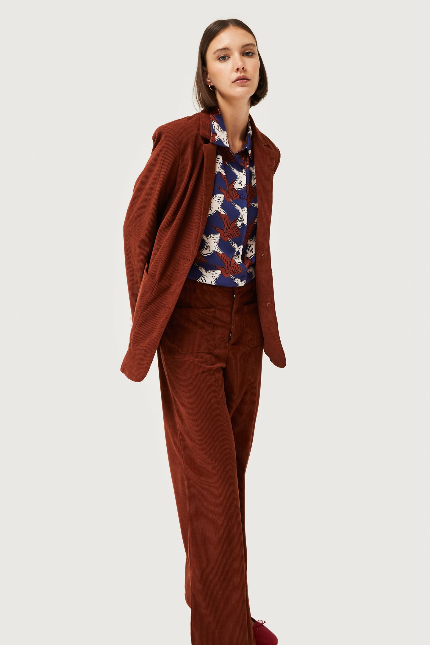 Heron Animal Print Shirt