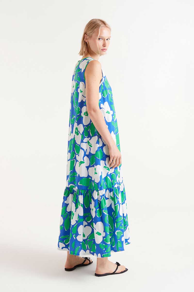 Bosco floral print long dress