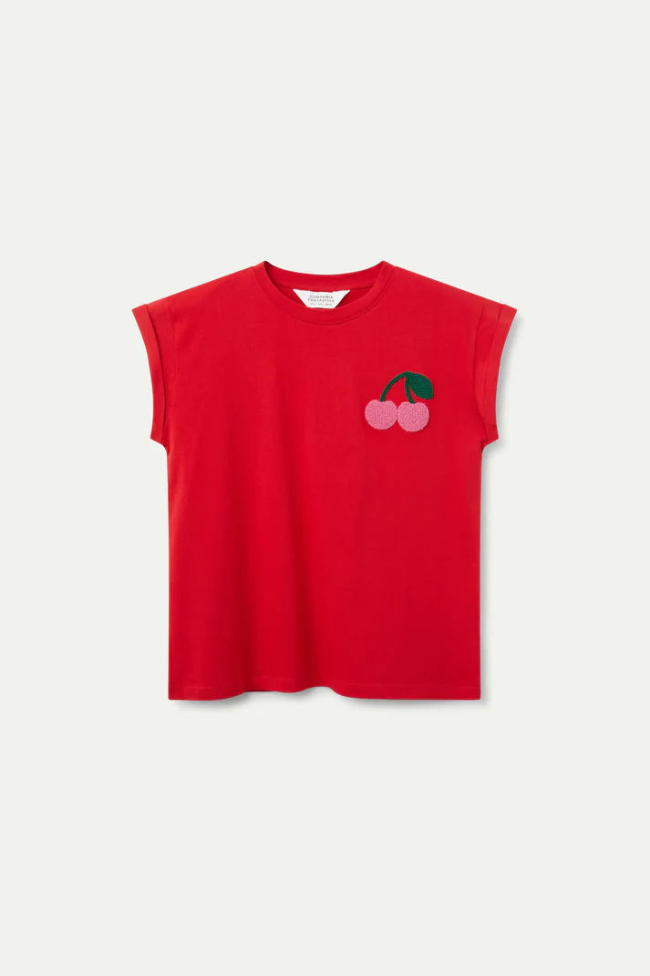 Cherry print t-shirt
