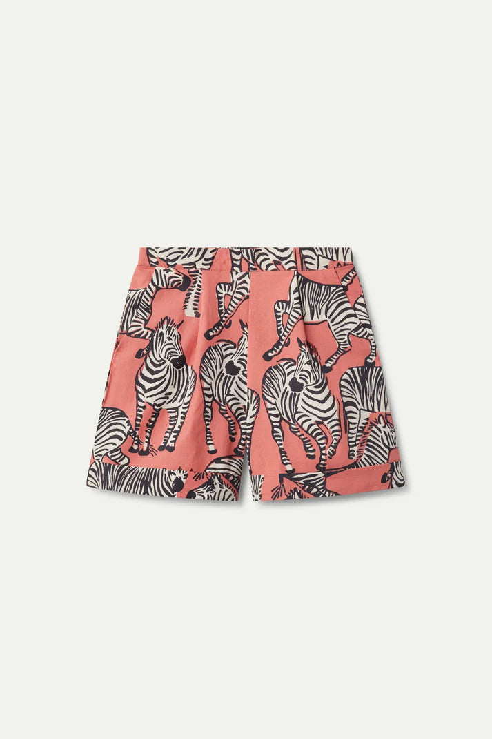 Safari print shorts