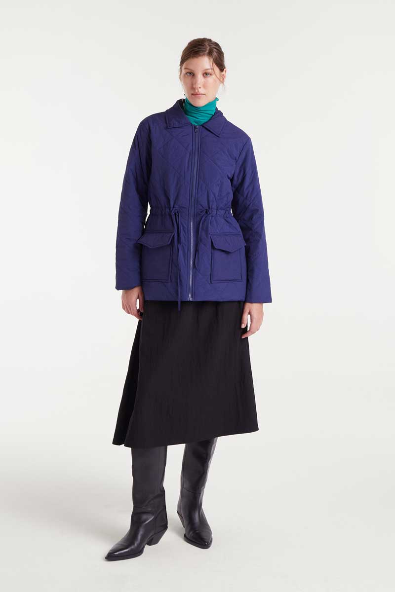 Short blue coat