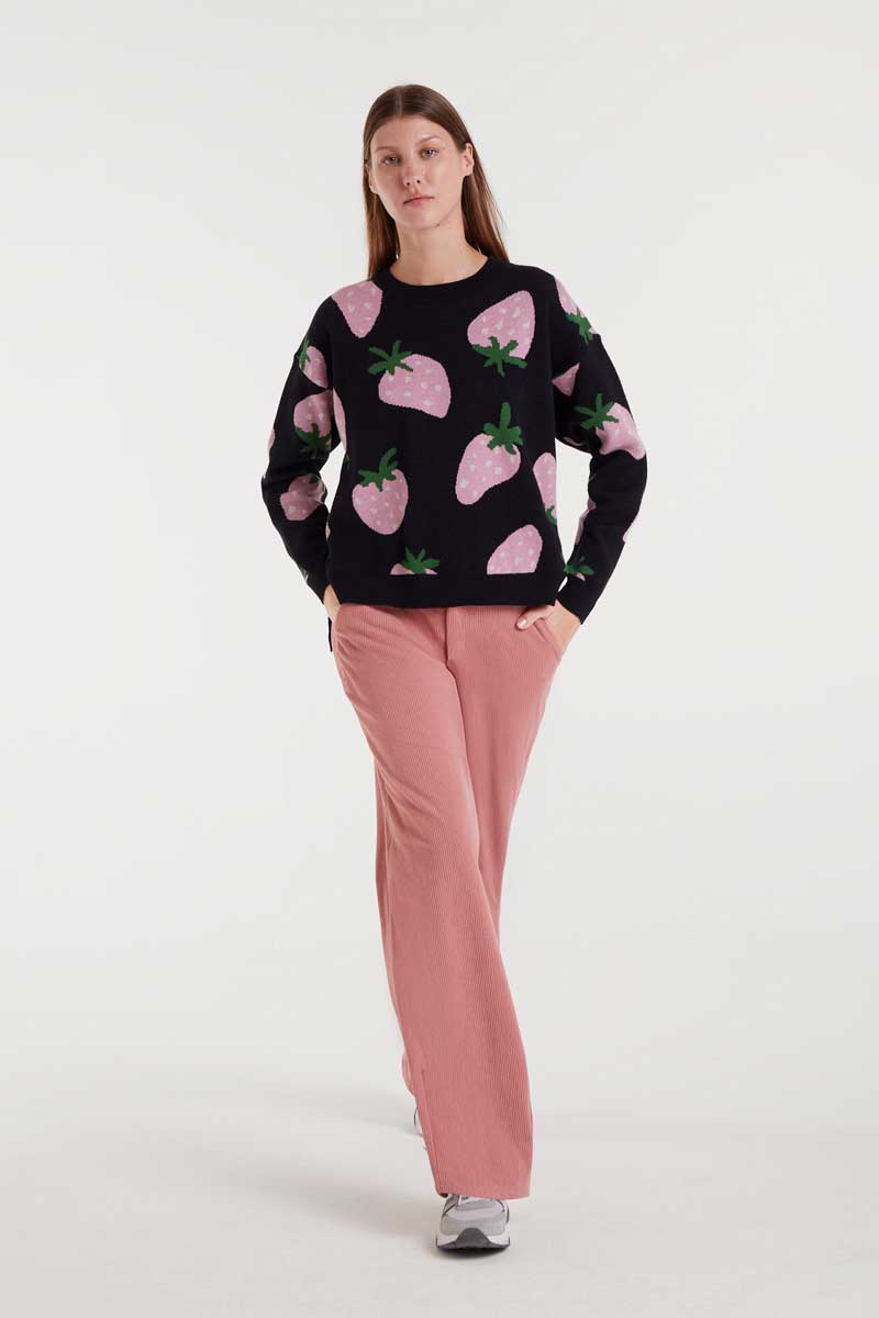 Pink corduroy pants