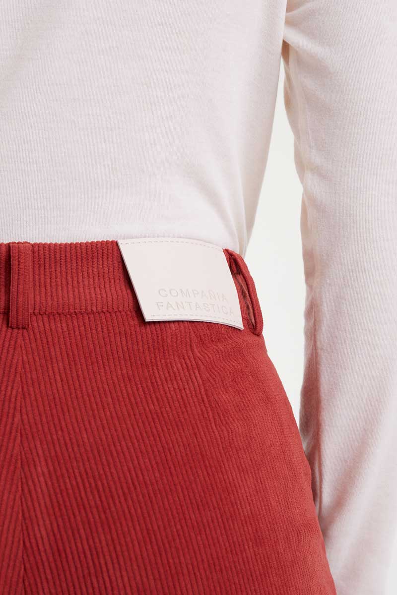Brown corduroy pants