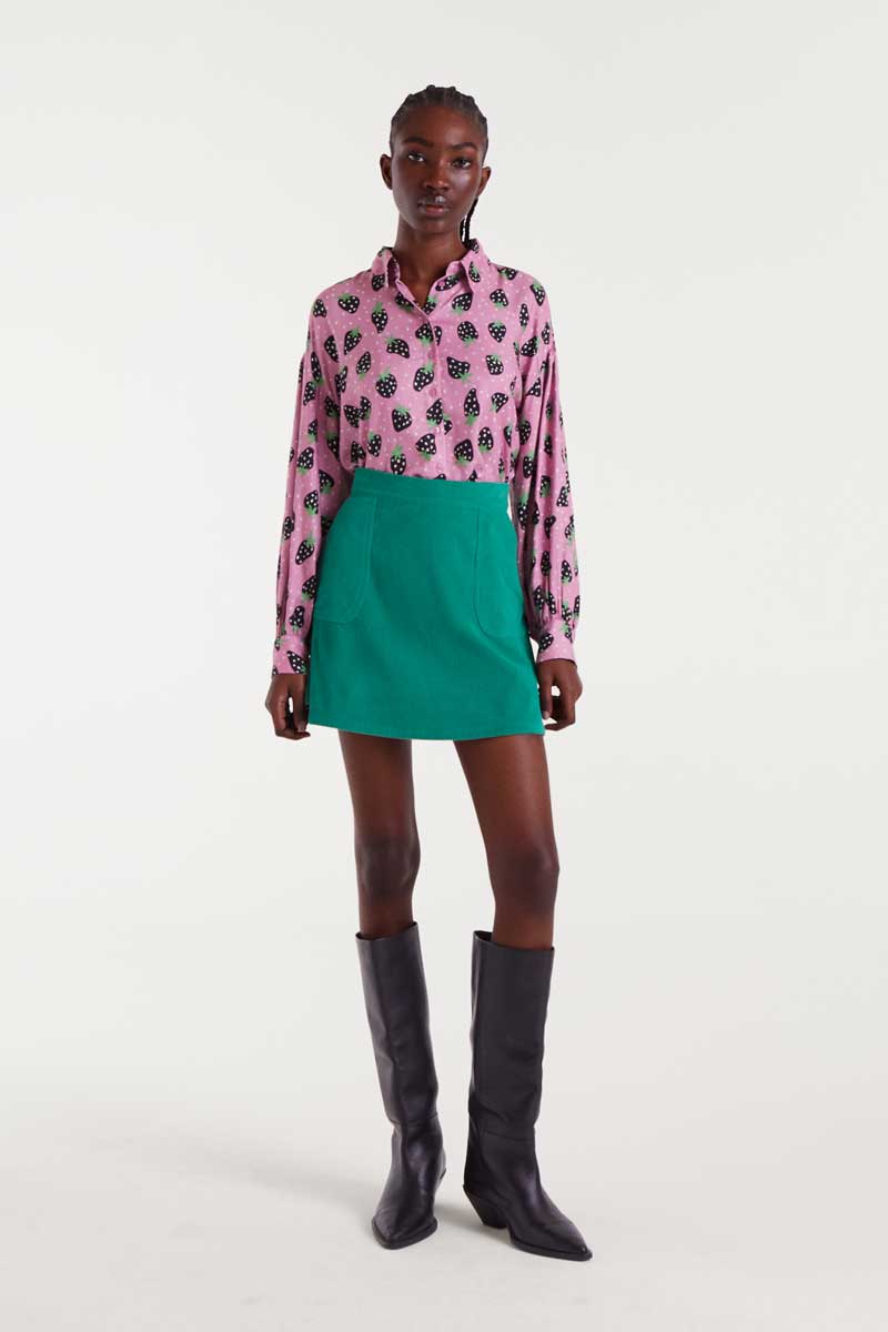 Morango Small print shirt