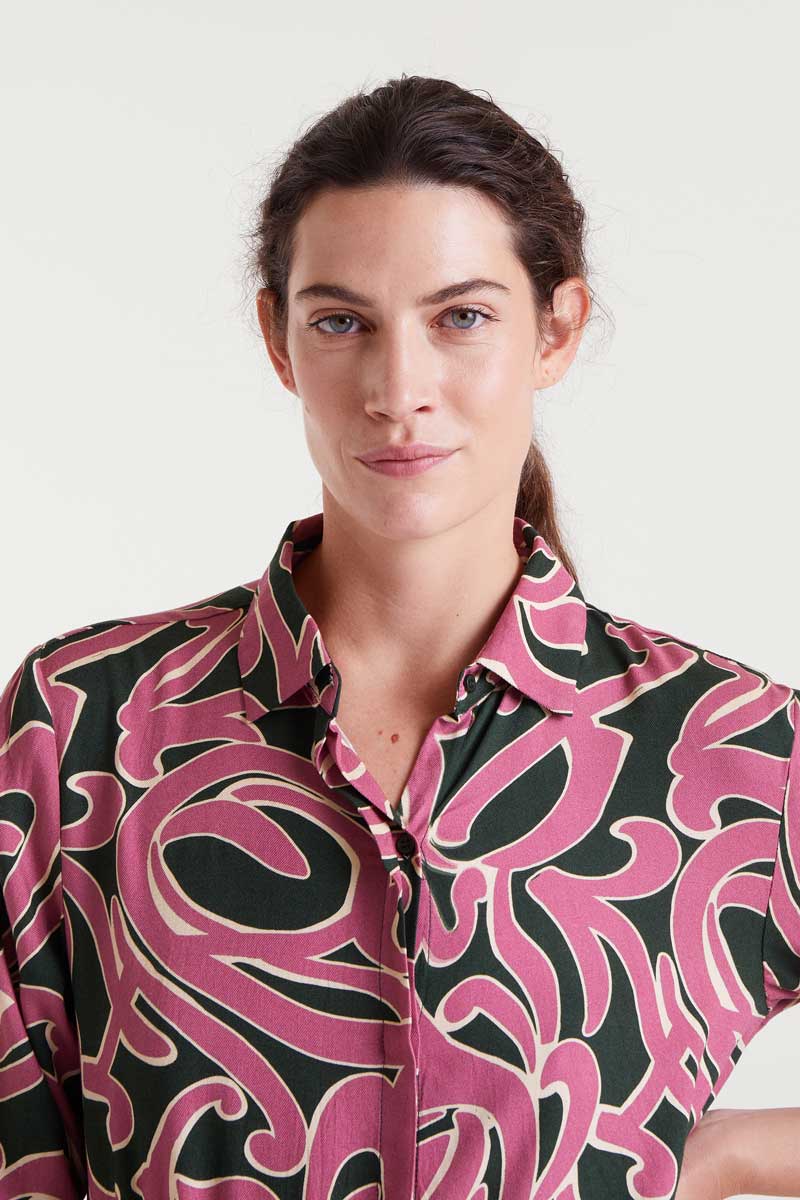 Pastures print shirt