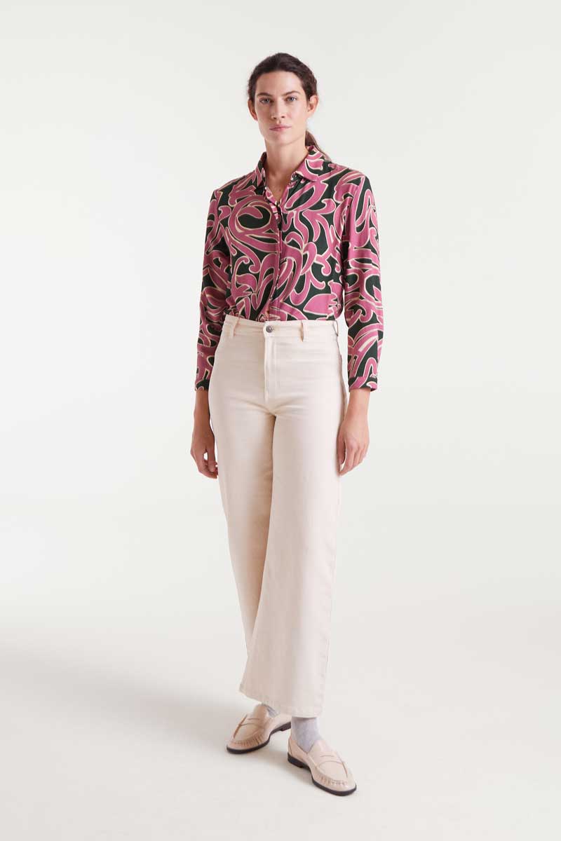 Pastures print shirt