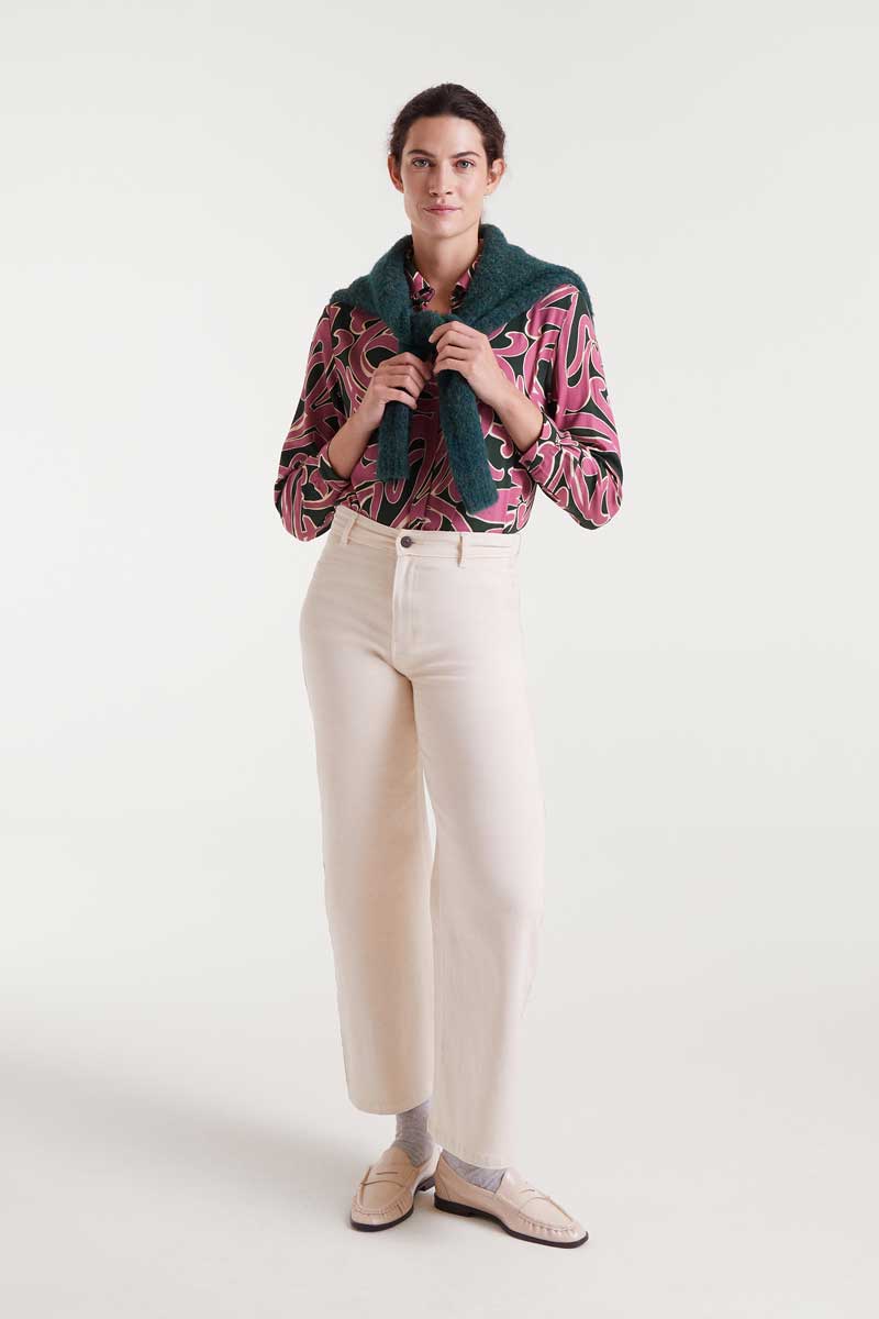 Pastures print shirt