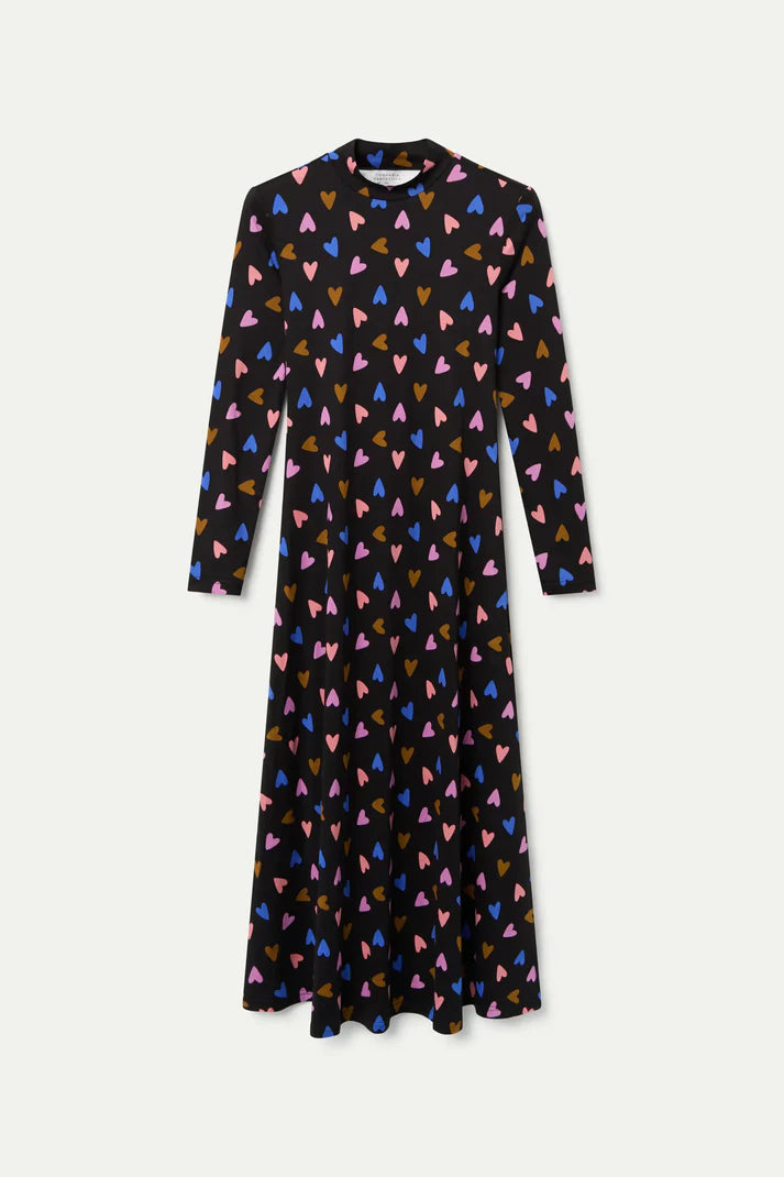 Long dress with Potpourri print