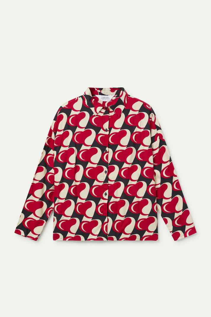 Heart Attack Print Shirt