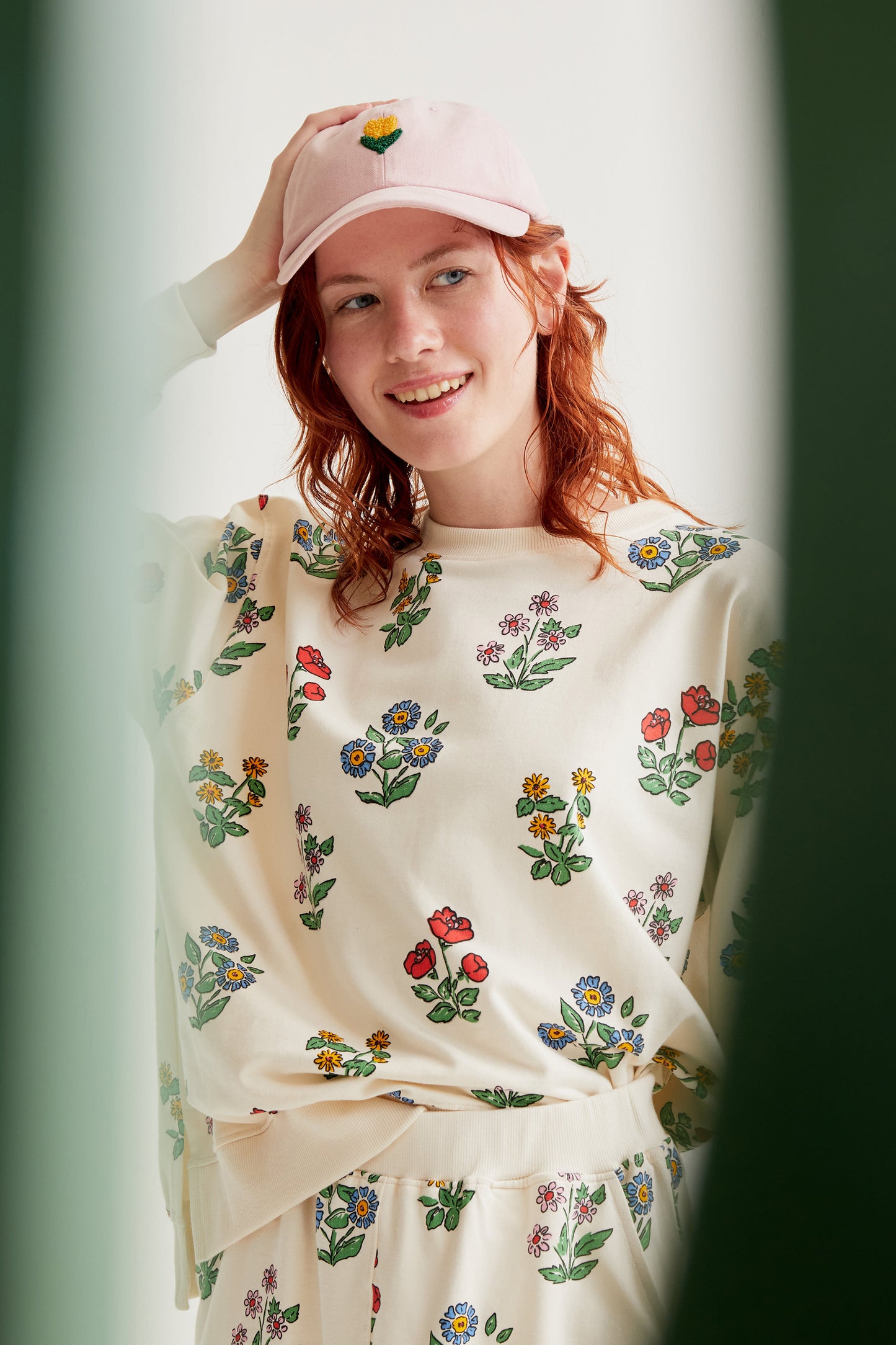Gardener print skirt