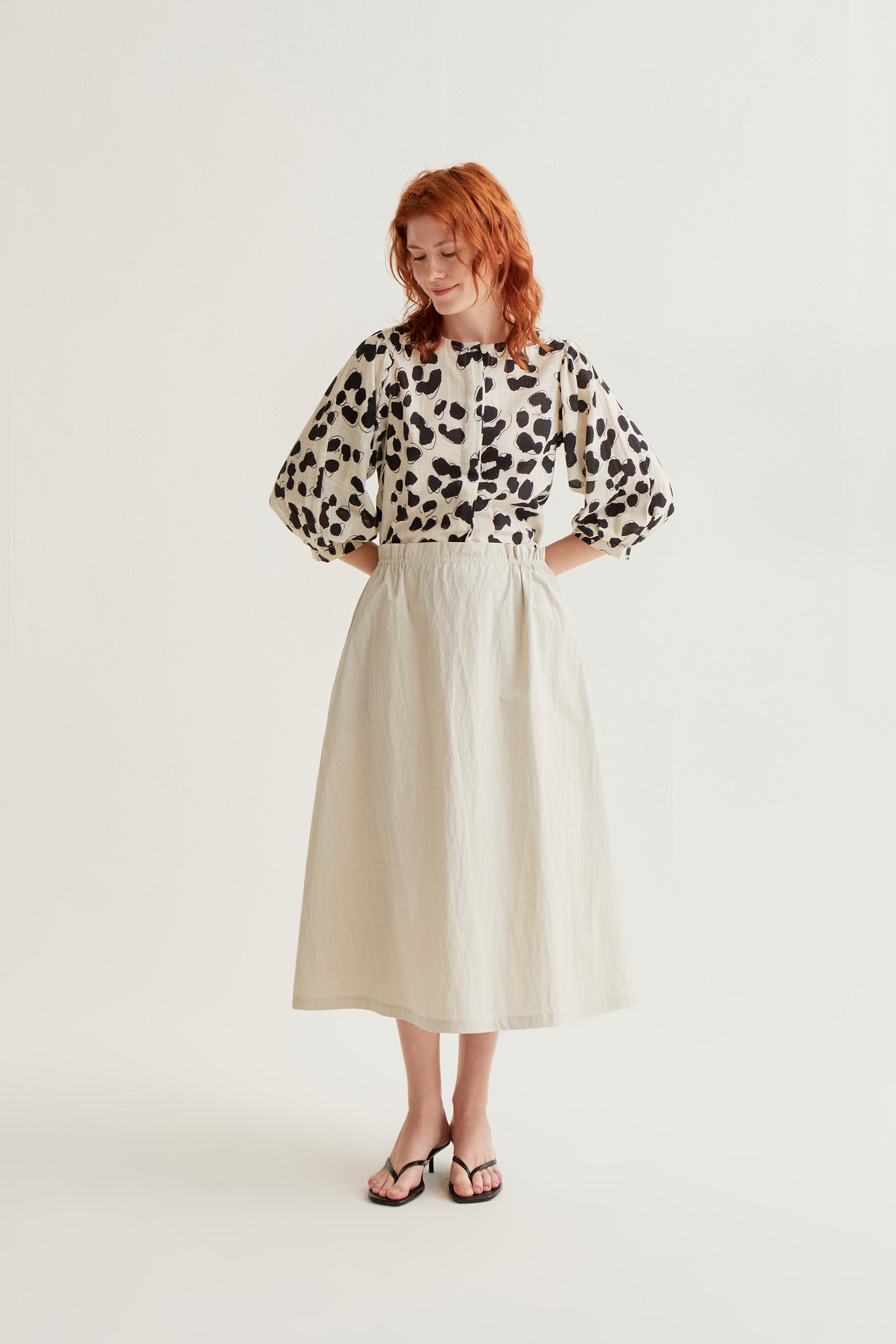 Dalmatian print shirt