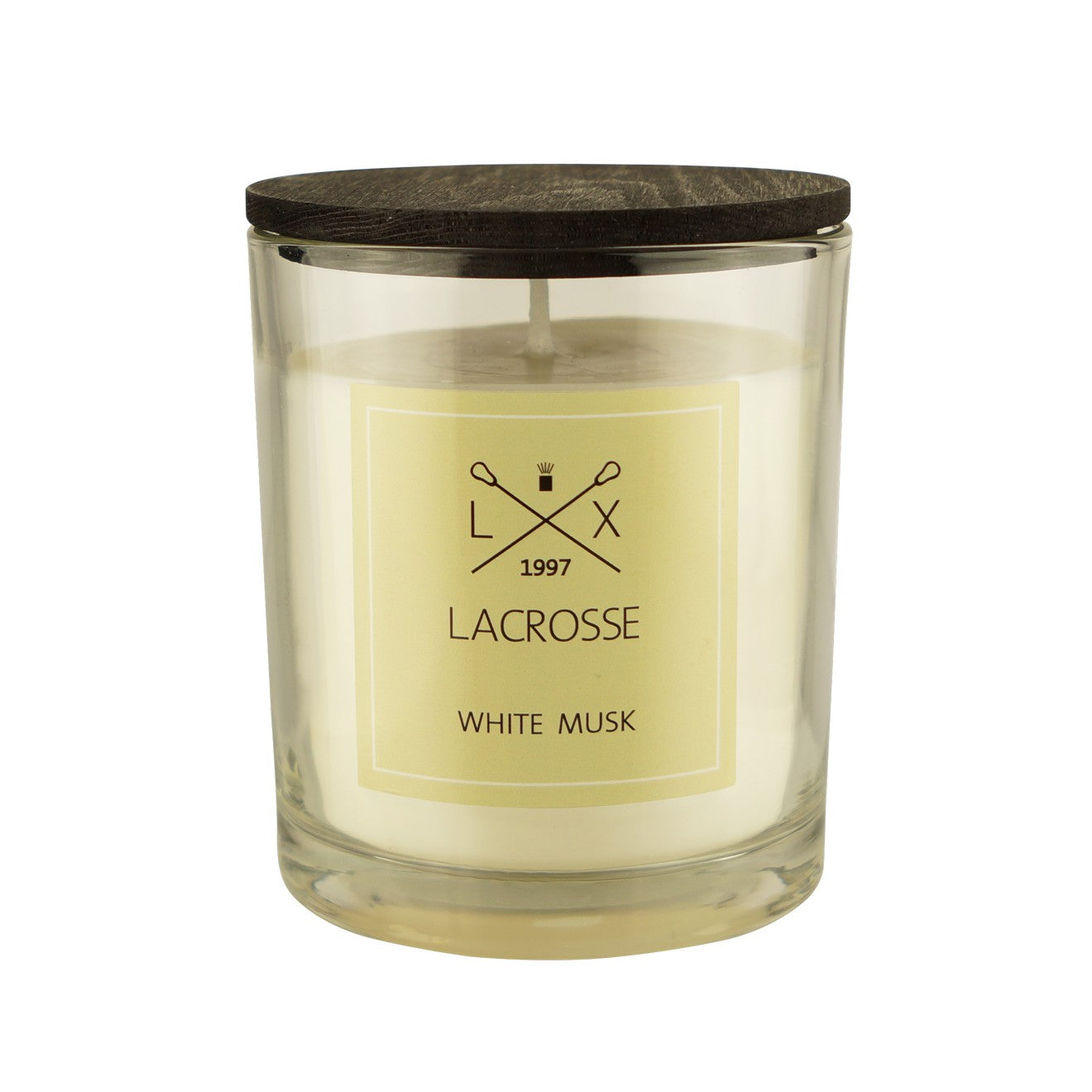White Musk Φυτικό αρωματικό κερί με καπάκι 200gr