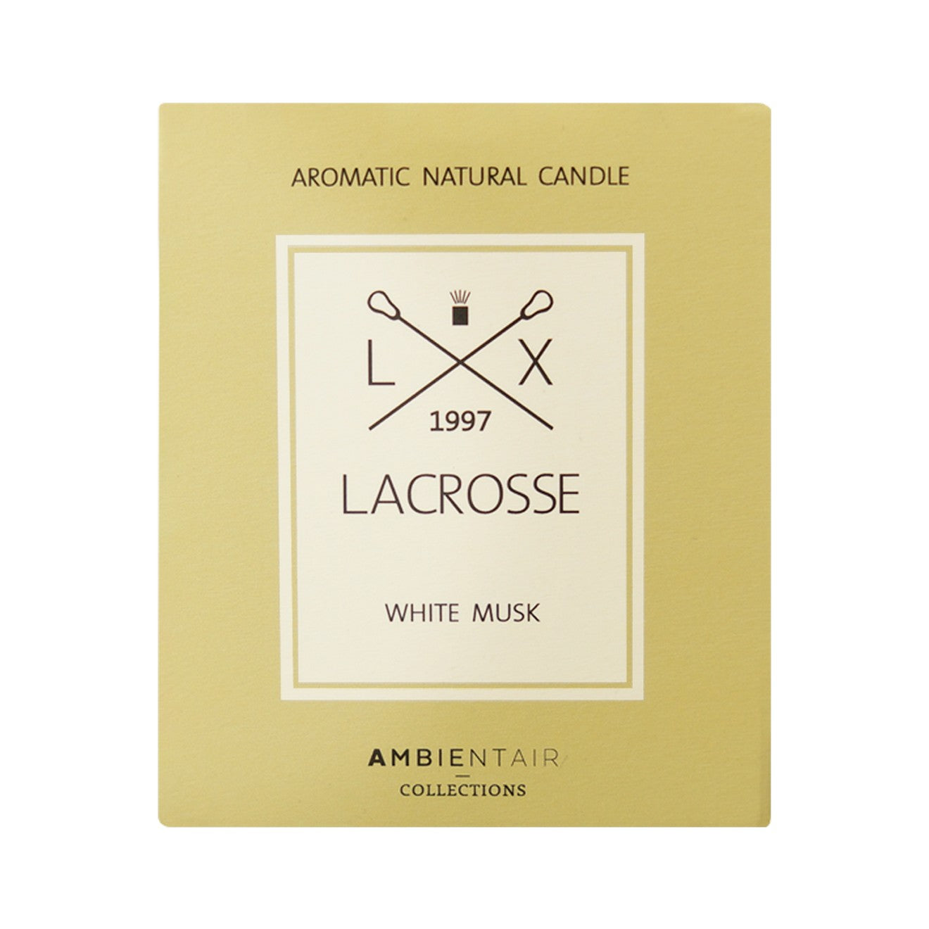 White Musk Φυτικό αρωματικό κερί με καπάκι 200gr