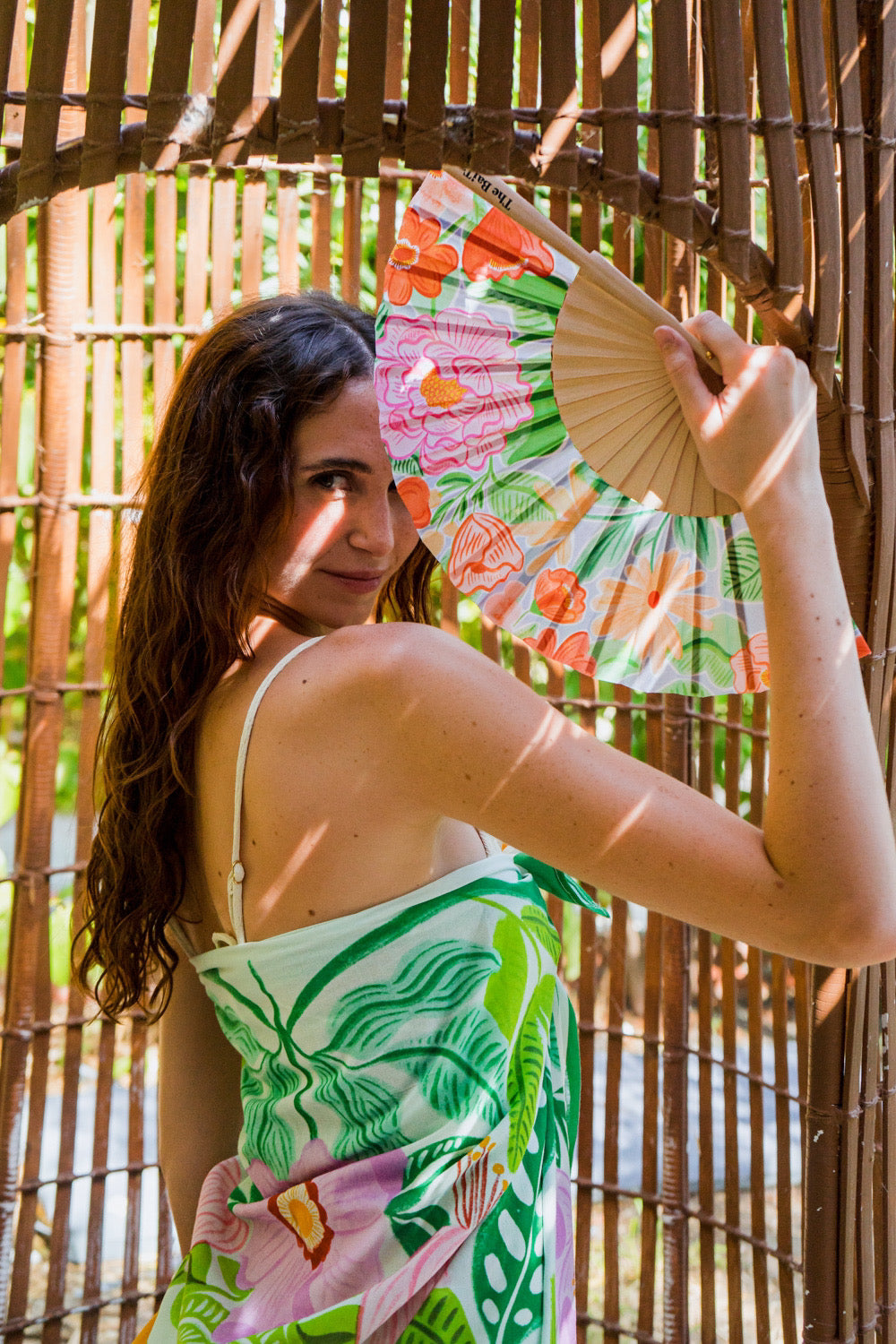Secret Garden Hand Fan