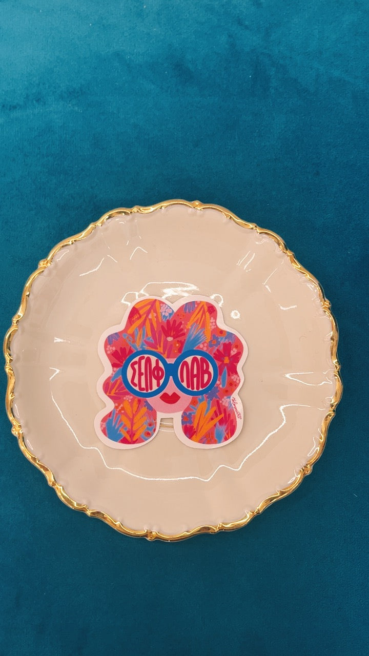 Αυτοκόλλητο "Σελφ λαβ"