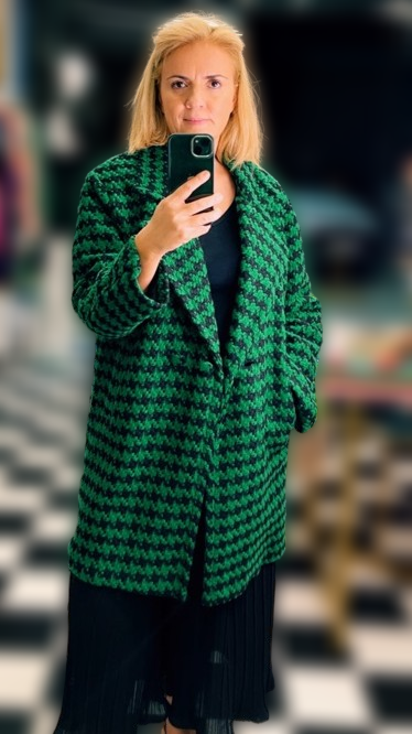 ΠΑΛΤΟ GREEN/BLACK