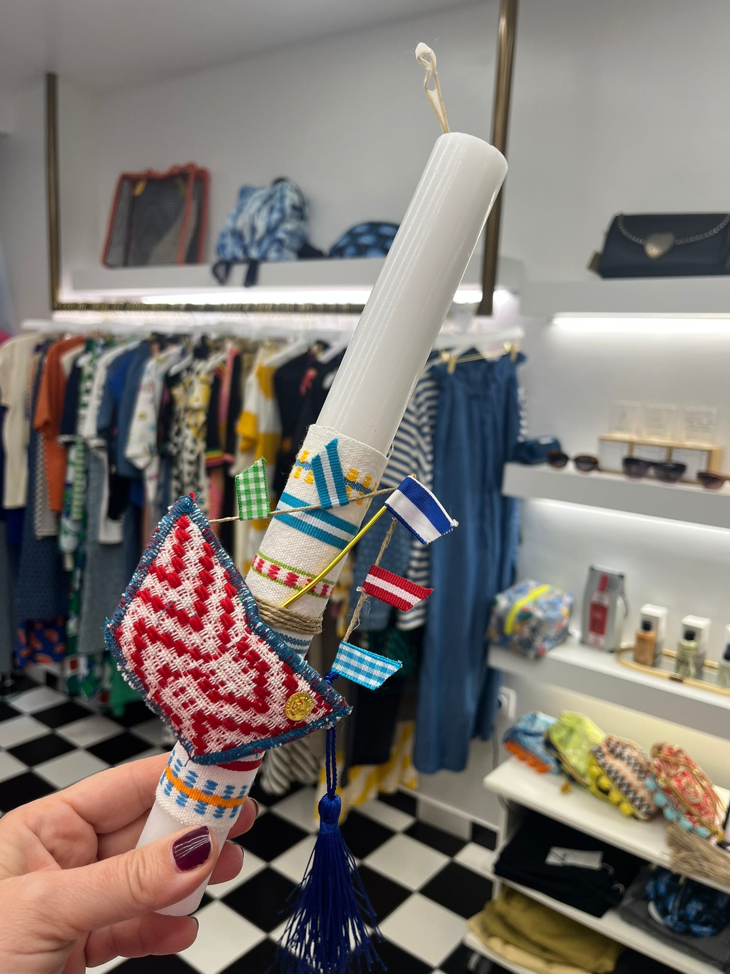 Easter candle καραβάκι