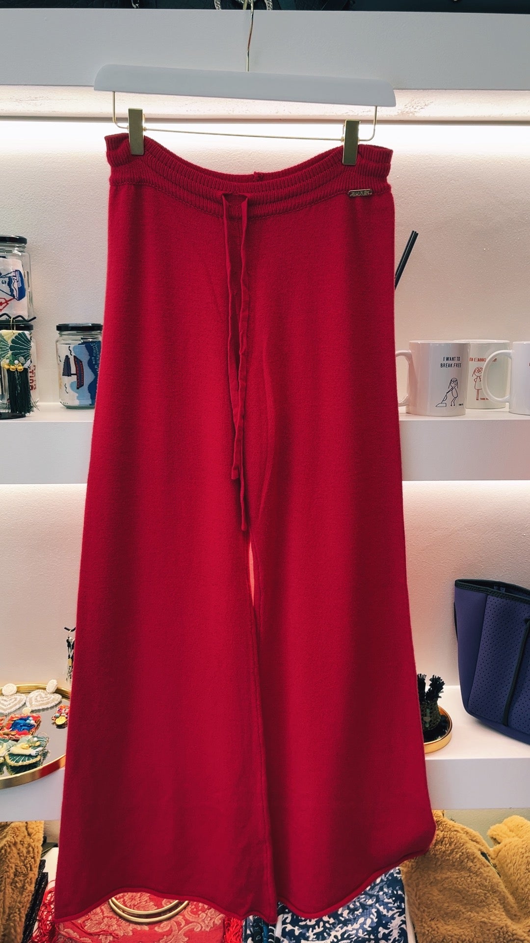 PANTS KNITWEAR FUCHSIA