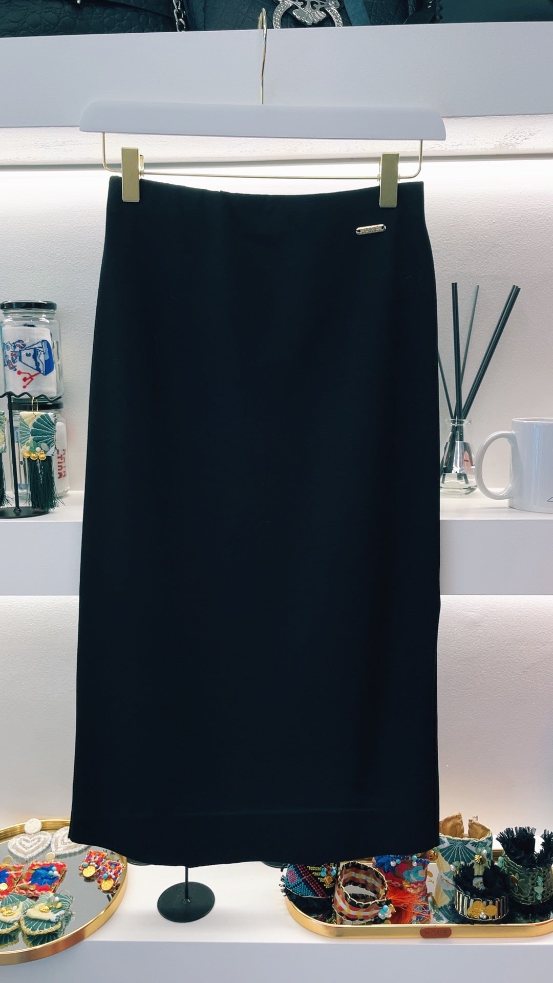 SKIRT PENCIL BLACK