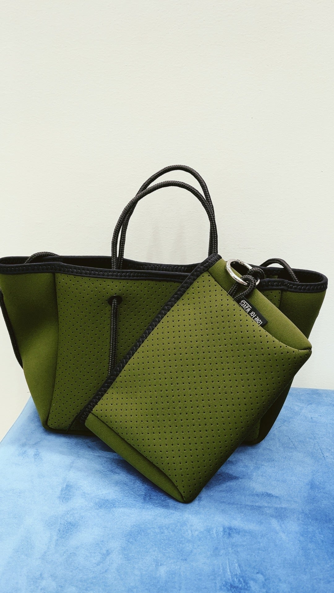 Mini tote bag / Khaki