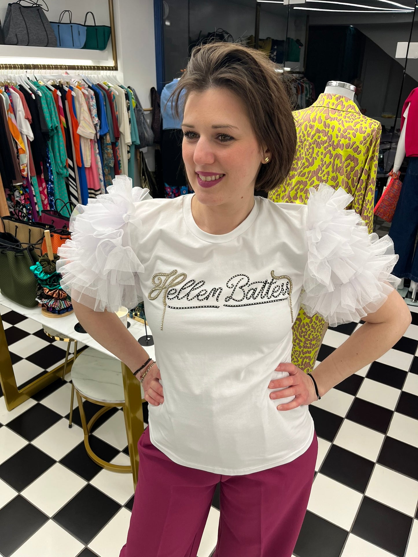 TOP TULLE