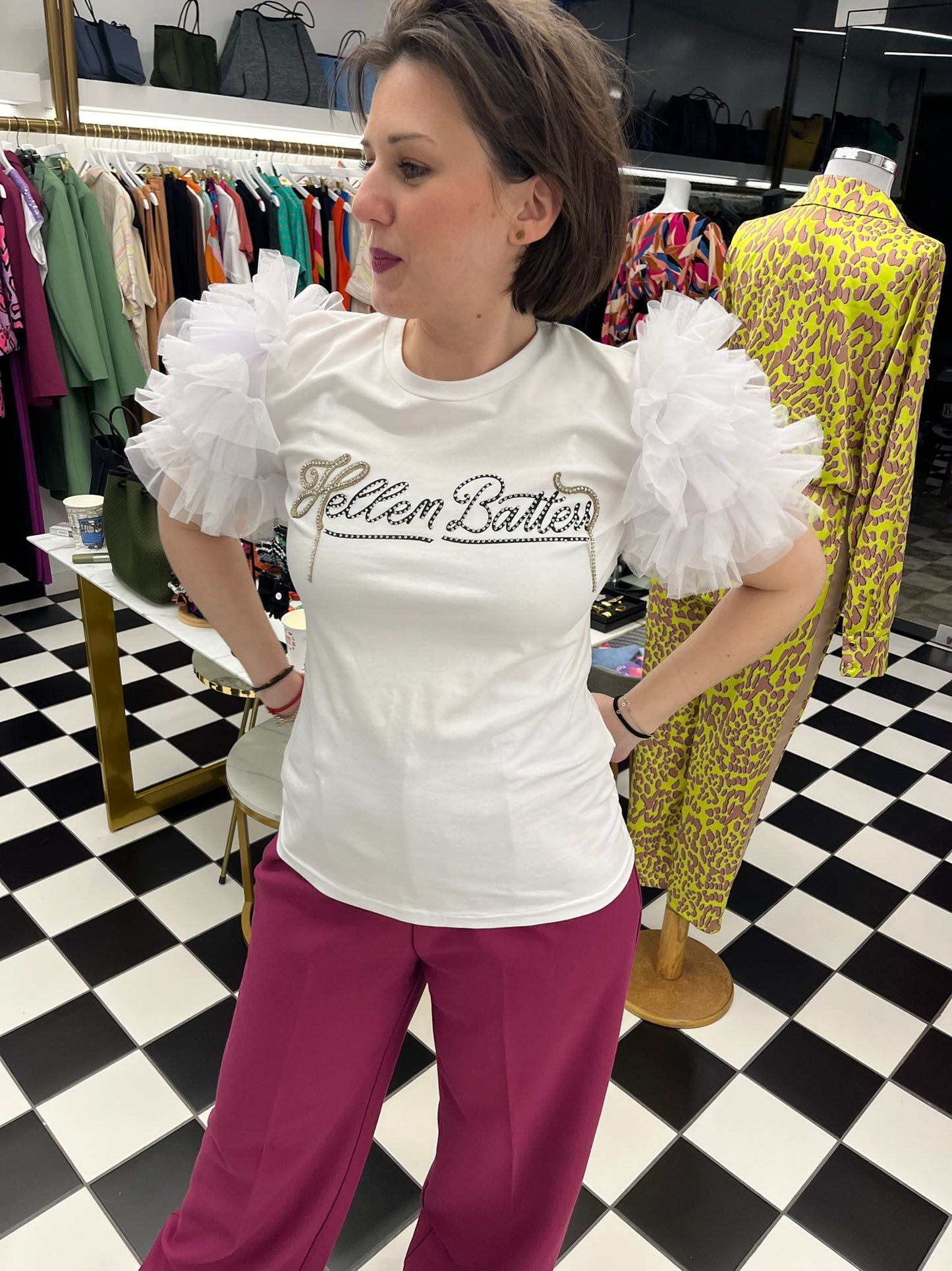 TOP TULLE