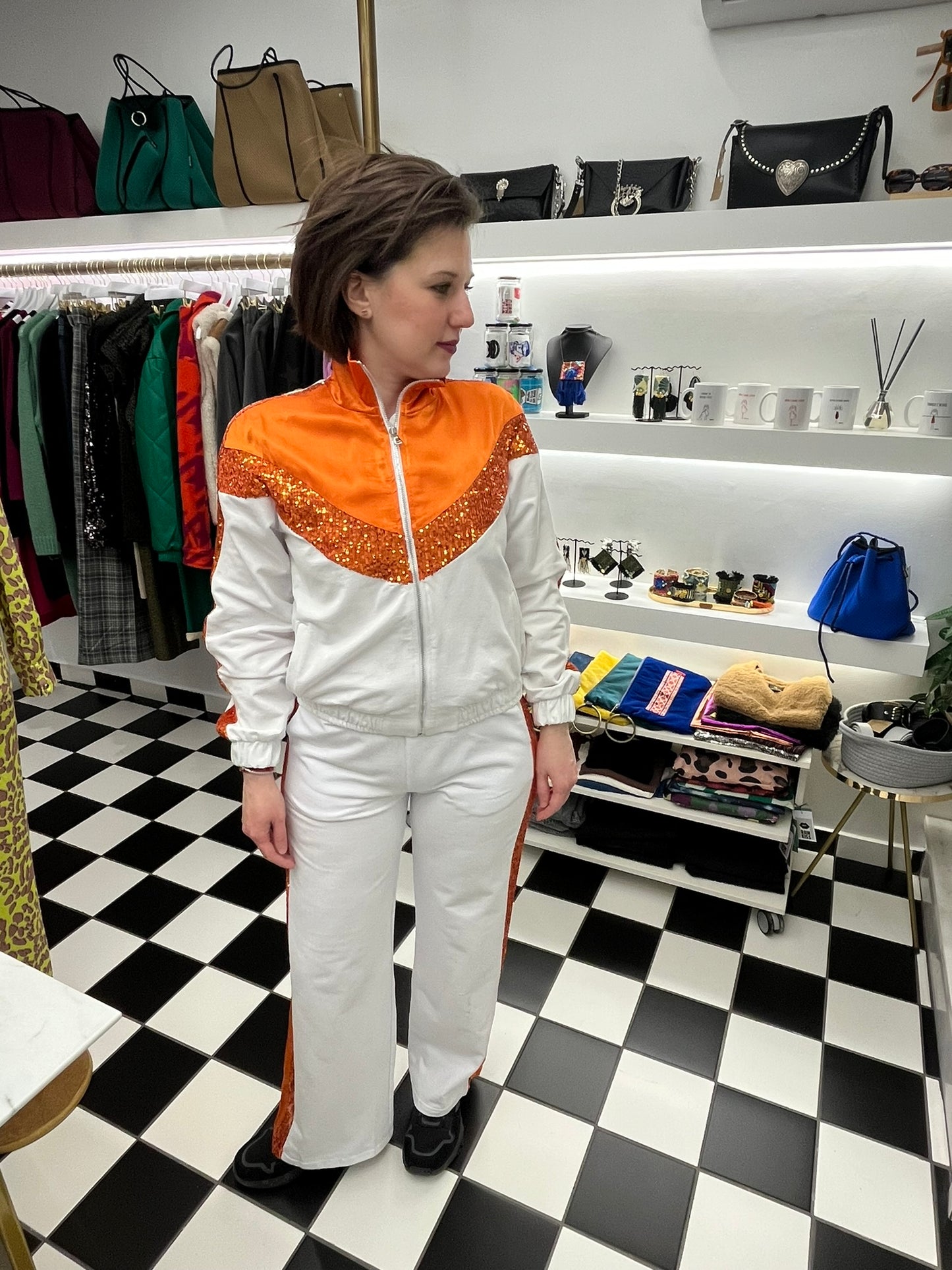 JACKET ORANGE FLASHY