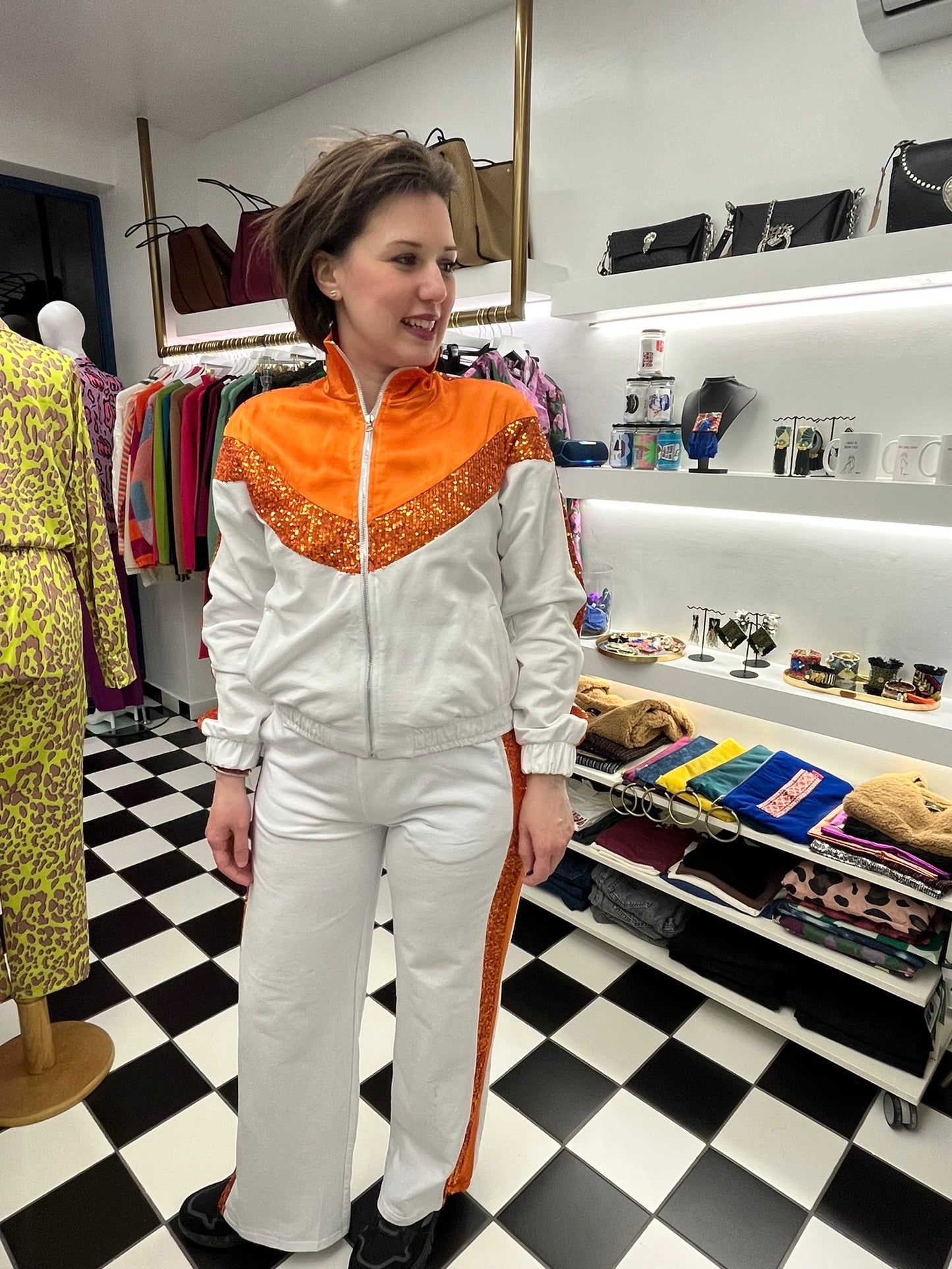 JACKET ORANGE FLASHY