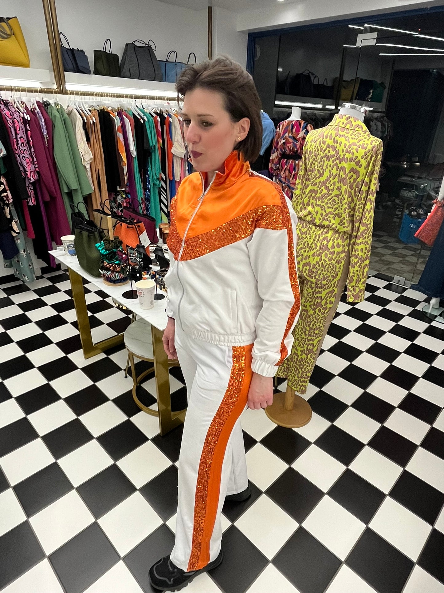 JACKET ORANGE FLASHY