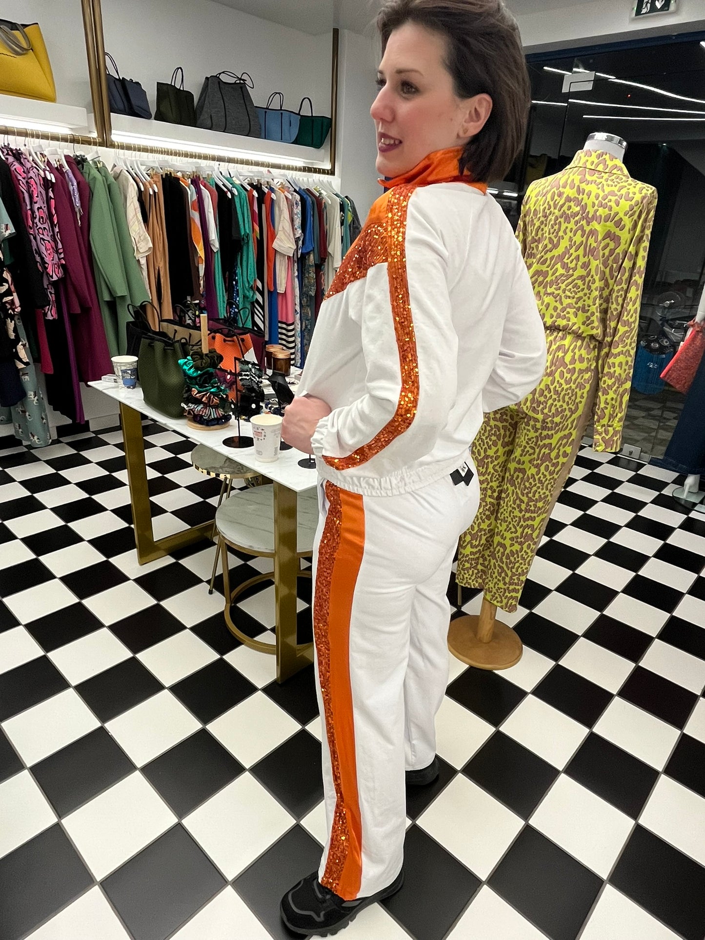JACKET ORANGE FLASHY