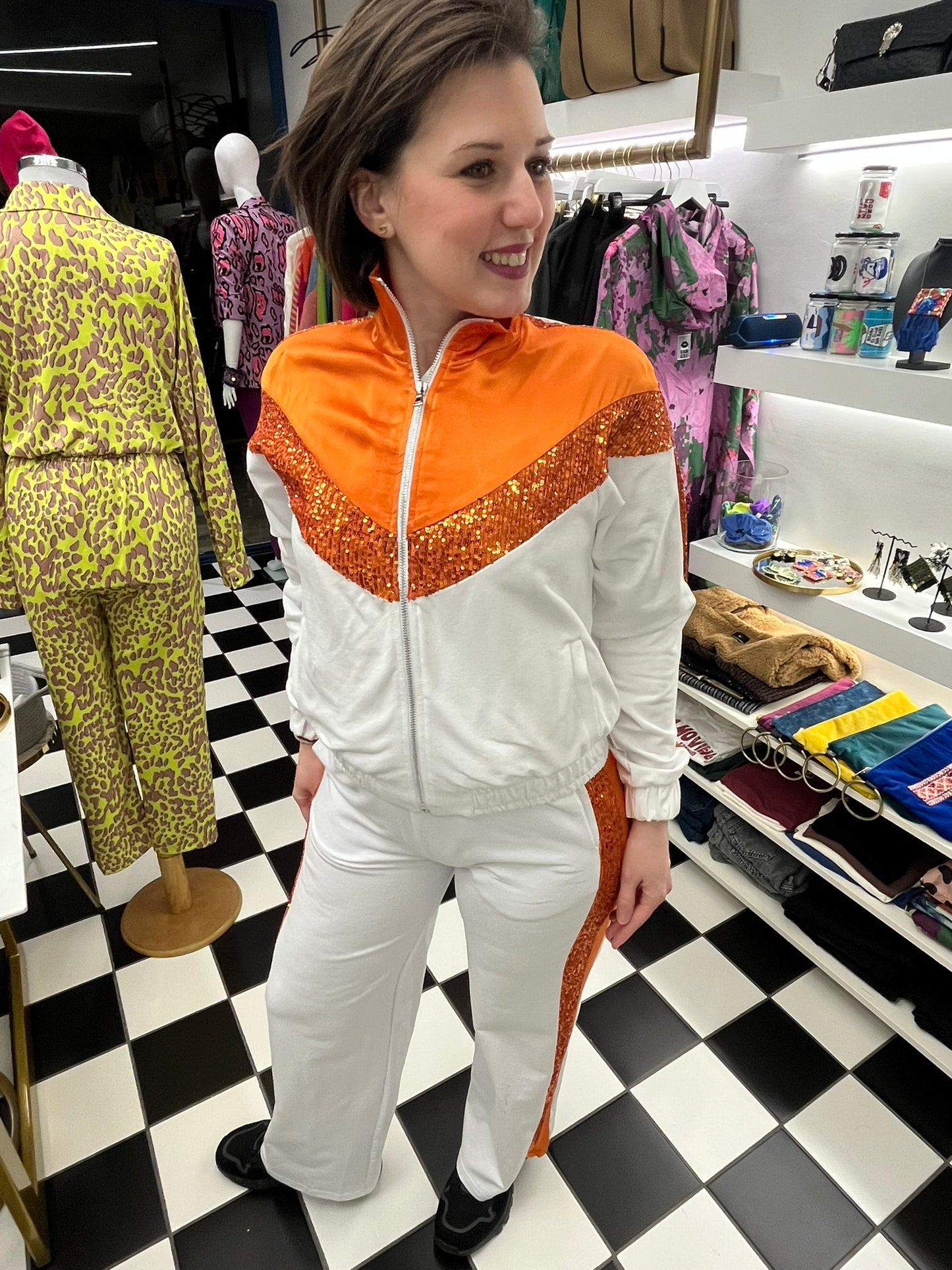 JACKET ORANGE FLASHY