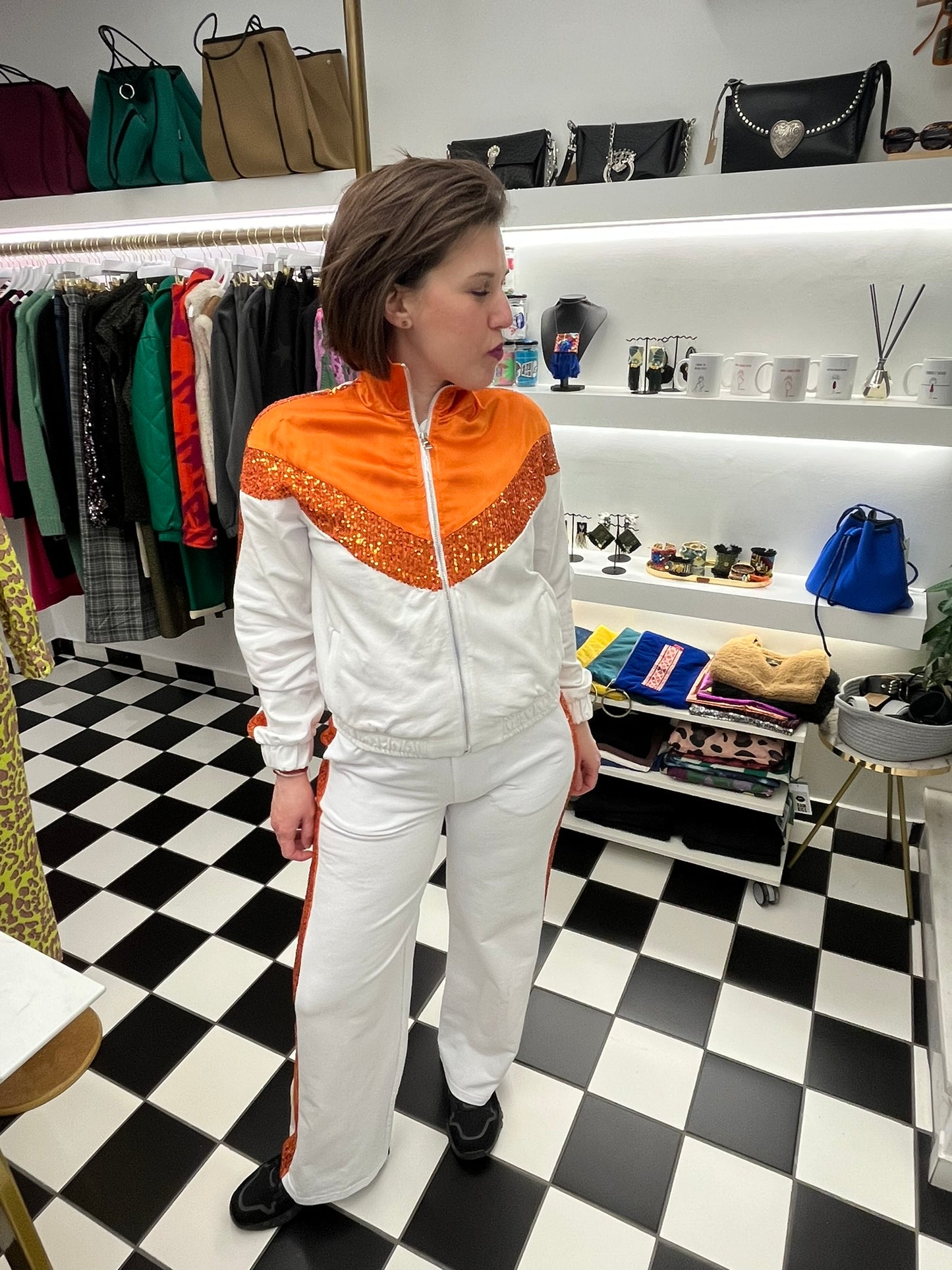 JACKET ORANGE FLASHY