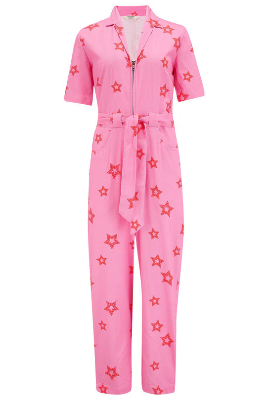 Meredith Boilersuit - Pink, Triple Star