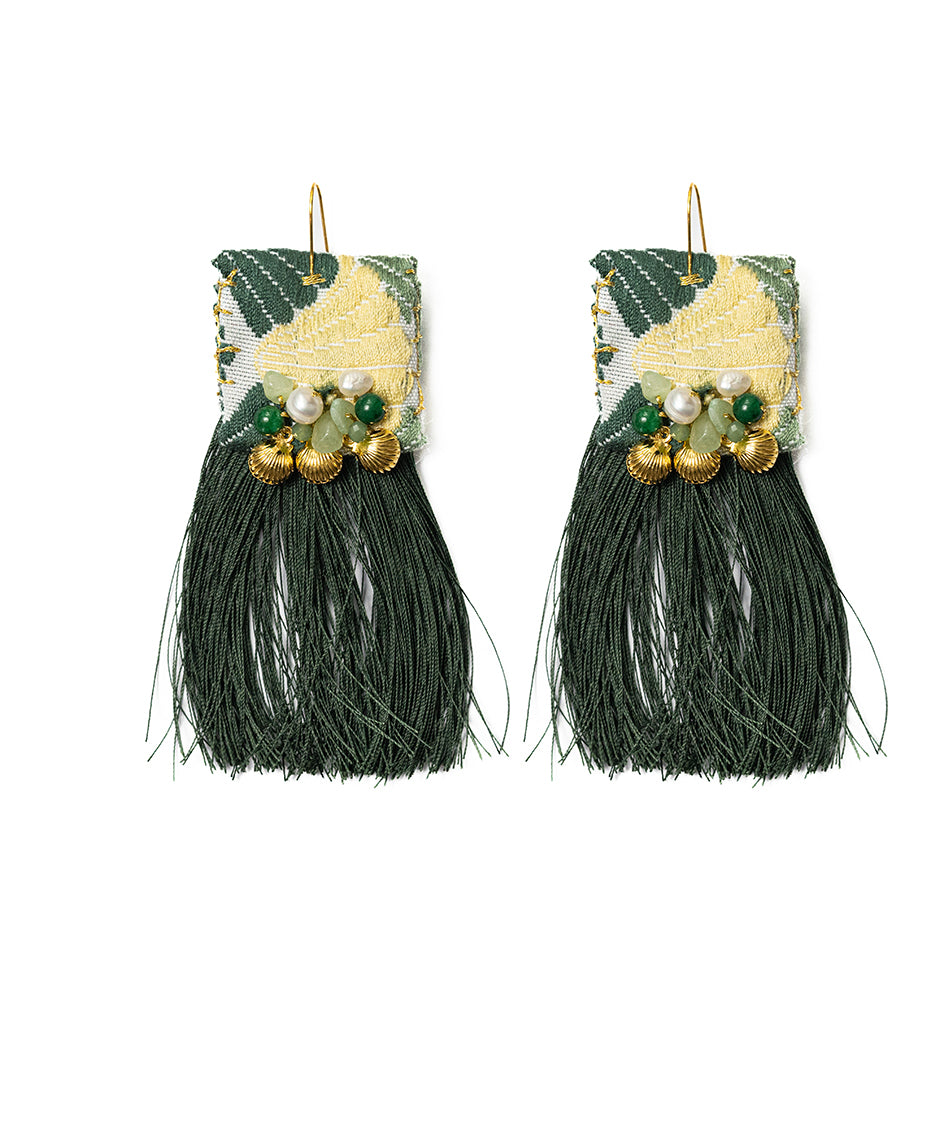 AΦΡΟΔΙΤΗ ΠΡΑΣΙΝΑ EARRINGS