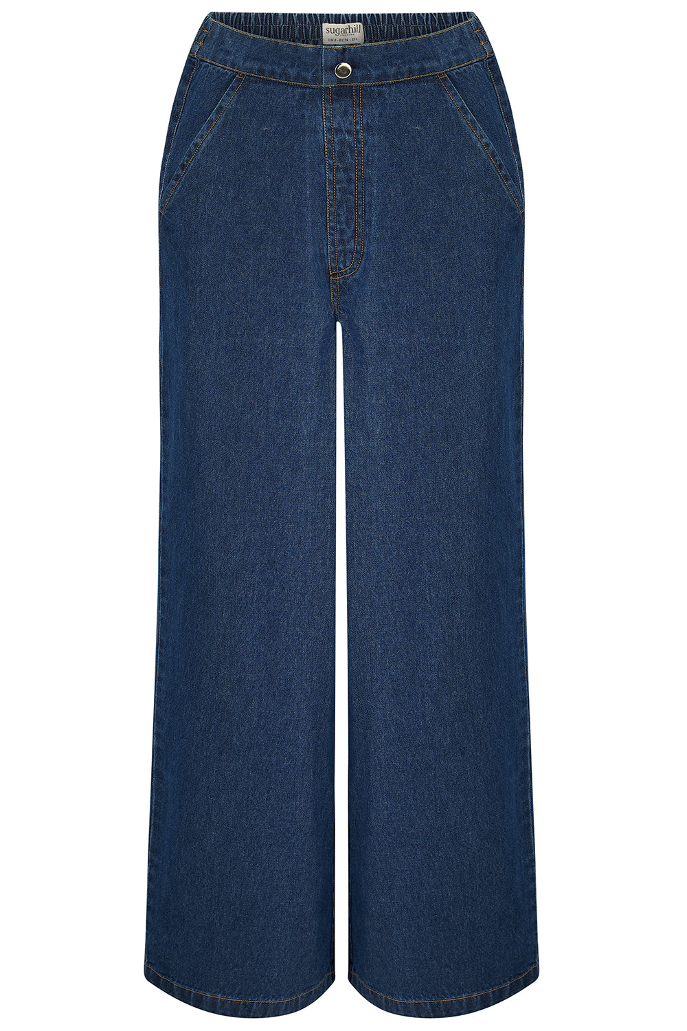 Immy Trousers - Deep Blue Denim