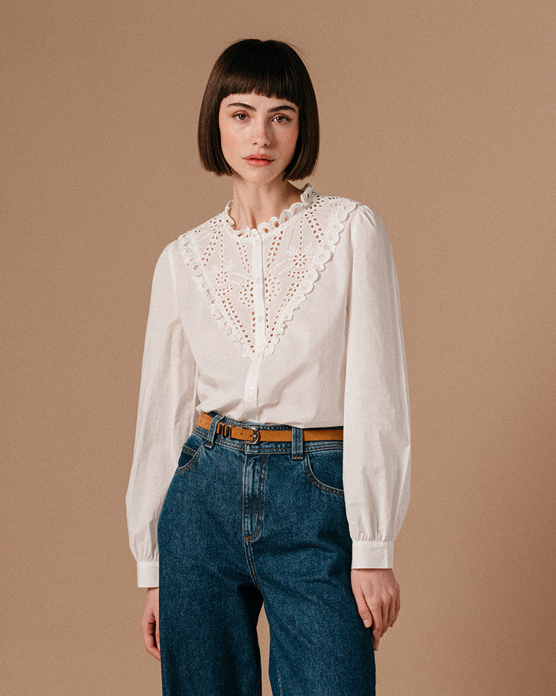 SHIRT LIEGE ECRU