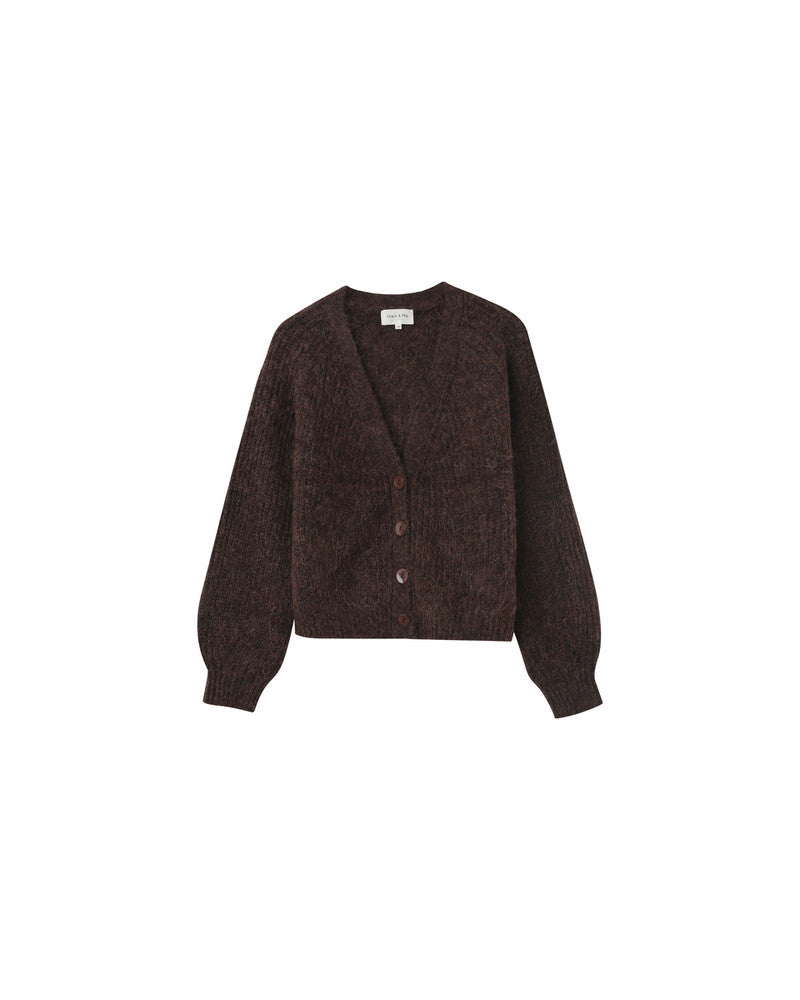CARDIGAN CHOCOLAT NASTER