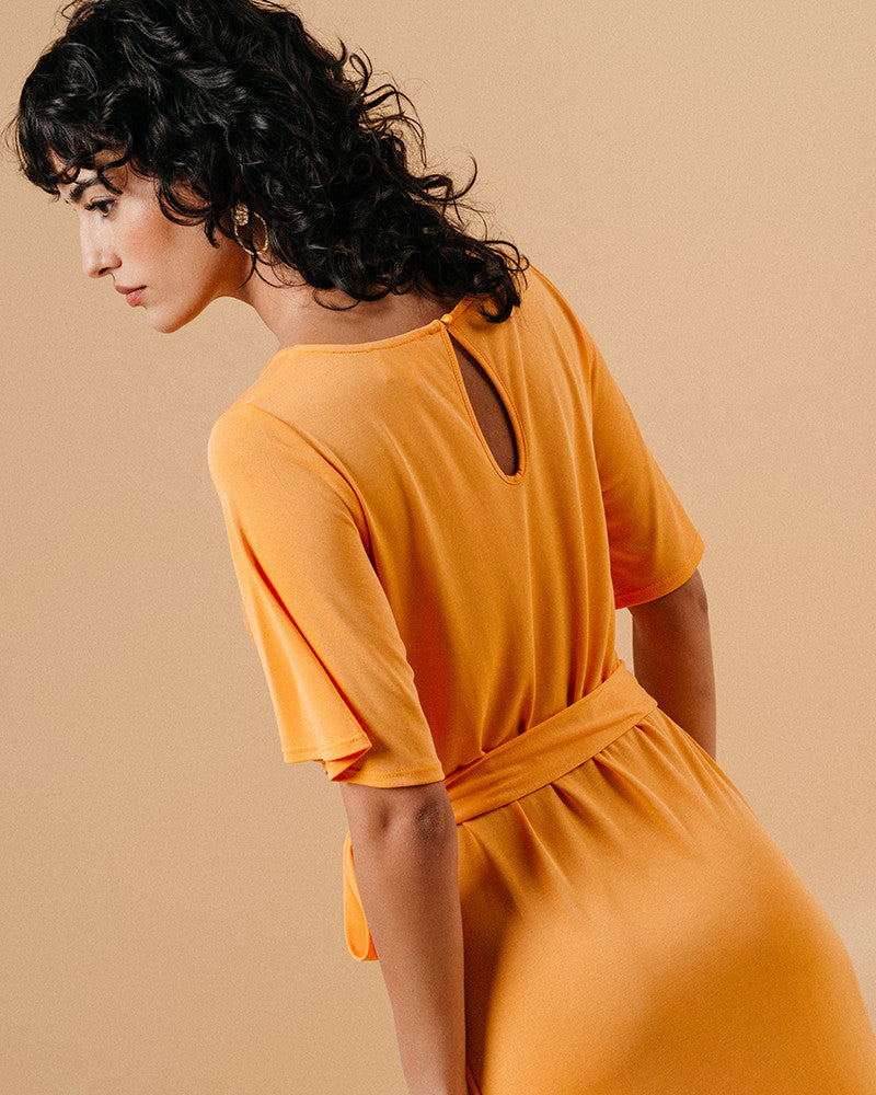 DRESS MARYLINE JAUNE