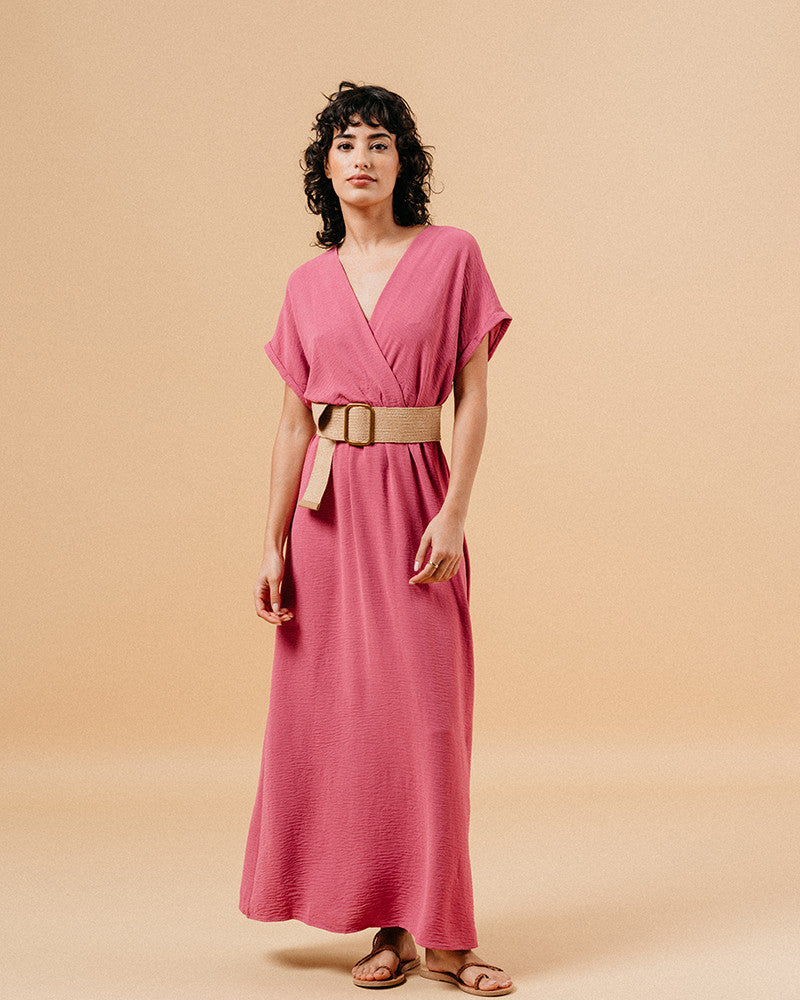 DRESS MAUD FUCHSIA