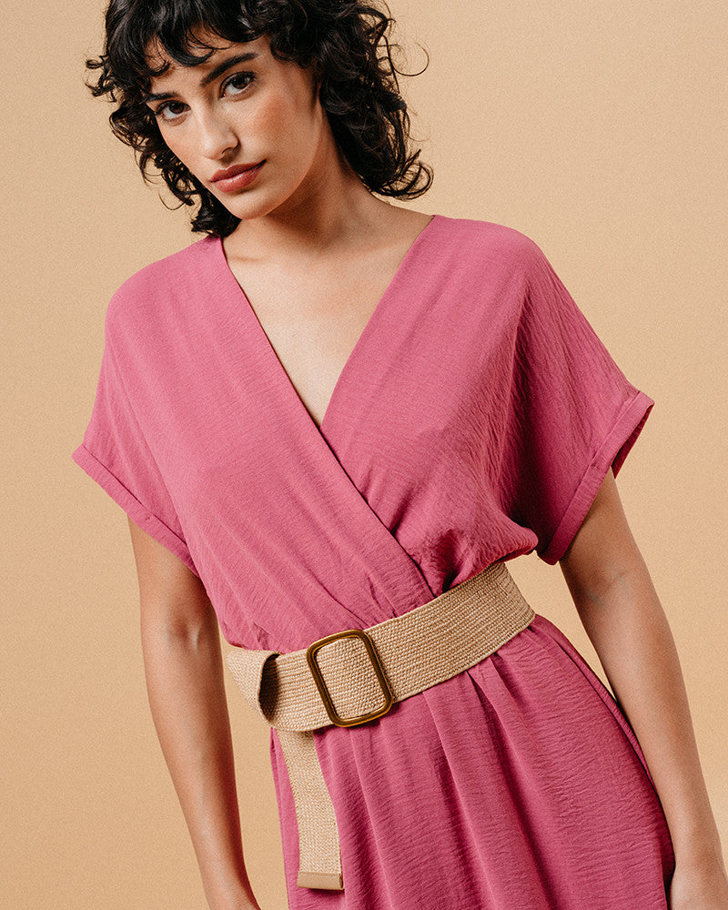 DRESS MAUD FUCHSIA