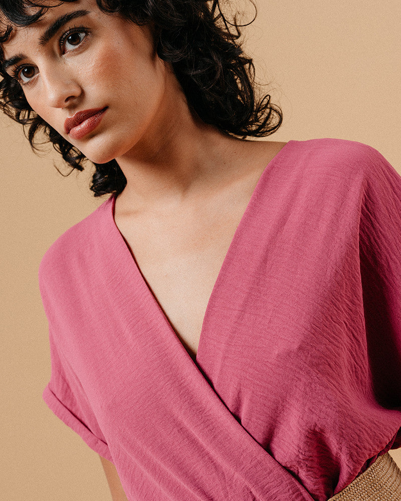 DRESS MAUD FUCHSIA