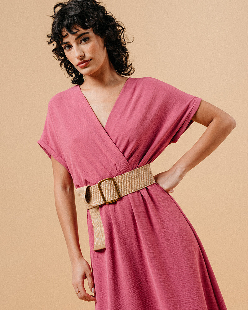 DRESS MAUD FUCHSIA