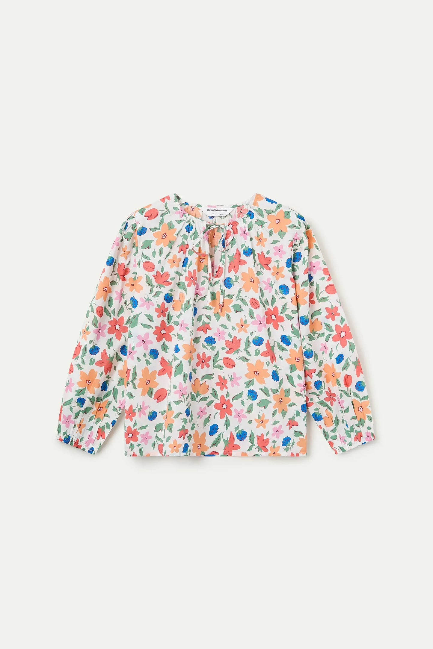 Lily Big print beach top