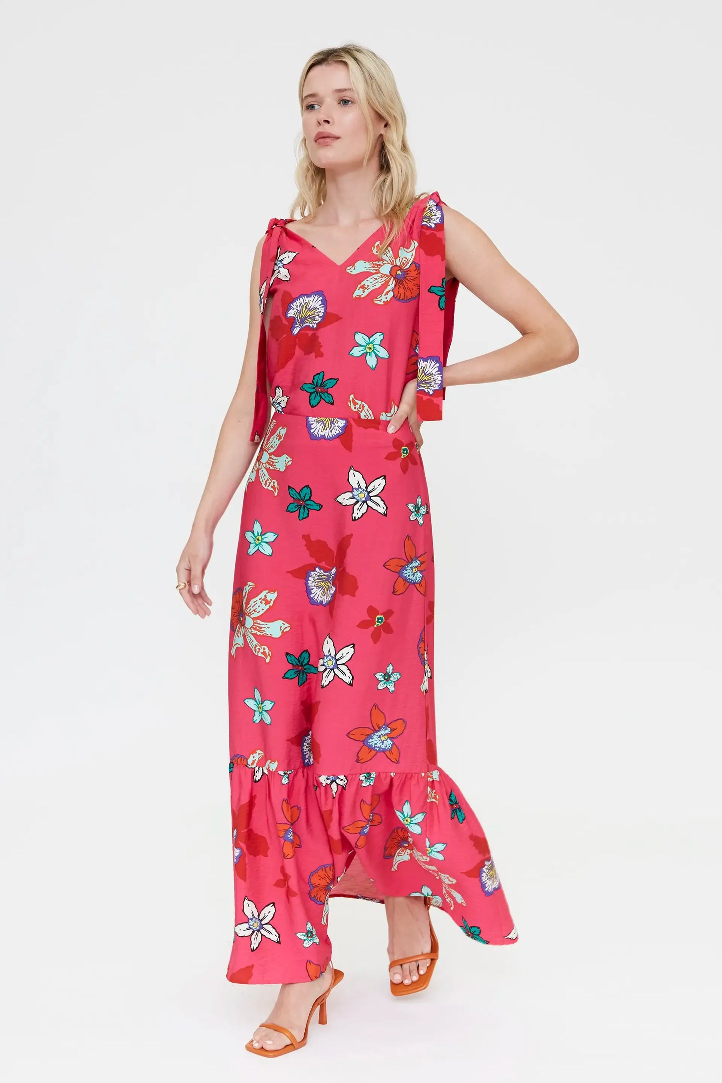 Vanda print top